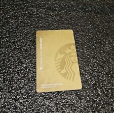 HTF 2015 Starbucks GOLD CARD picture