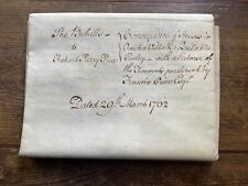 Vellum Indenture 1762 The Beckitts To Richard Parry Price.       #LJ picture