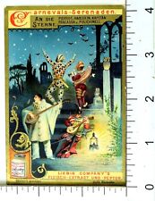 1880's Carnival Serenades Fantasy Lovely Liebig Victorian 6 Trade Card Set K29 picture