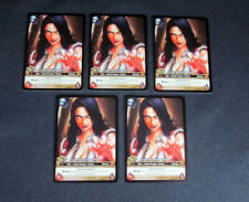 Lot of (5) World of Warcraft WoW TCG Lady Katrana Prestor Betrayer Extended Art picture