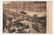 1908 South Water Street Chicago Busiest Wholesale Market United States RPPC picture