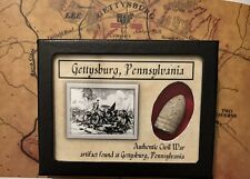 Civil War Bullet Relic from The Battle of Gettysburg with Display Case picture