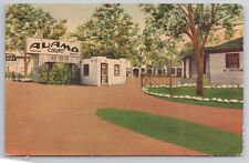 1953 Postcard Alamo Court Big Spring Texas Motel picture