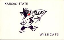 Postcard Kansas State University Wildcats Mascot in Manhattan, Kansas picture