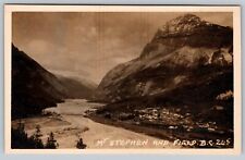 RPPC Mt Mountain Stephen Postcard - C11 picture