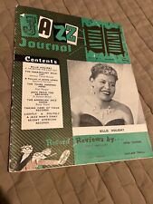 Rare Jazz Journal Cover Photo Billie Holiday March 1954 picture