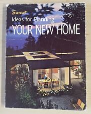 Planning Your New Home Sunset 1968 (Trade Paperback) MCM Midcentury Modern picture
