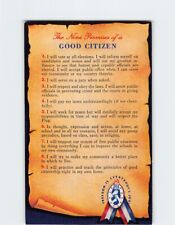 Postcard The Nine Promises of a Good Citizen picture
