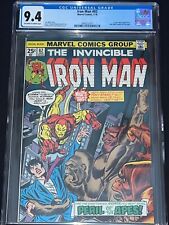 Iron Man #82 CGC 9.4 - Super Apes Appearance - Red Ghost Cameo - 1976 picture