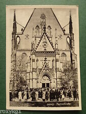 Ak Leipzig,St.Thomas Church,Menschen, Animated Scene, Postal Not Used picture