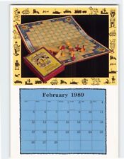 Postcard Camelot Board Game, February-1989 Calendar Series picture