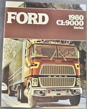 1980 Ford CL-9000 Truck Brochure COE Semi Tractor Trailer Excellent Original 80 picture