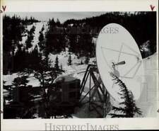 1968 Press Photo Satellite dish at the Cordova Earth Station - lrb32789 picture