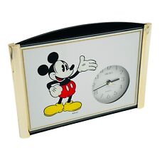 Seiko Mickey Mouse & Co Table Desk Mantel Clock RARE 5.5” X 8” picture