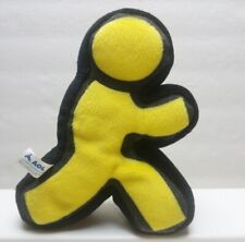 AOL The Running Man Logo Plush Yellow Beanie America Online Internet Broadband picture