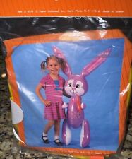 Vintage 80s Big Bunny 40” Inflatable Rabbit Complete with Squeaker NEW picture