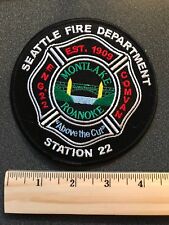 SEATTLE FIRE DEPT WASHINGTON WA STATION 22 MONTLAKE ROANOKE ENGINE 22 COMVAM picture