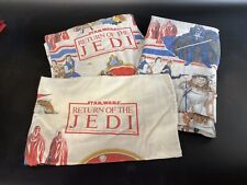 Vintage 1983 Star Wars Sheet Set - Return Of The Jedi - Lucas Film - Chewbacca picture