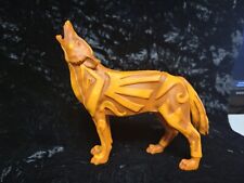 Call Of The Wolf Pottery Wolf #14129 Westland Giftware 2005 *Rare* picture
