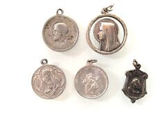 Five Vintage Religious Medals picture