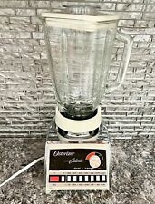 Vintage Osterizer Galaxie Dual Range 14 Cream/Chrome Tested Working 5 Cup picture