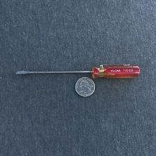 Vintage Magna Pocket Clip Flat/slotted Screw Driver  6” Long USA picture