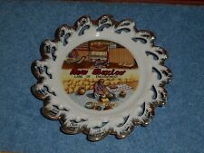 Vintage NEW MEXICO Porcelain Collector Plate LAND OF ENCHANTMENT Pin Wheel Dish picture