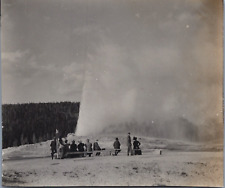 USA, Yellowstone, Geysers, Vintage Print, ca.1910 Vintage Print d' picture
