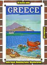 METAL SIGN - 1948 Greece Aegean Seacoasts - 10x14 Inches picture