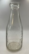 Vintage BEST Pasteurized Milk Quart Milk Bottle 1926 picture
