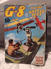 G-8 and His Battle Aces Pulp June 1937-Zombie cover Malcolm Edwards Collection  picture