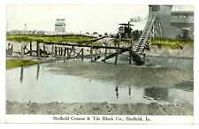 Sheffield Cement & Tile Block Co., Sheffield IA, 1907-15 EC Kropp Postcard picture