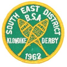 Vintage 1962 Southeast District Klondike Derby Milwaukee County Council Patch WI picture