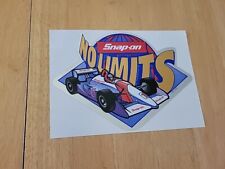 Vintage Snap On Tools No Limits #1 Indy Car Decal/Sticker SSX1975 picture