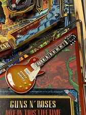 Jersey Jack Guns n Roses SLASH Gibson Les Paul Guitar GNR Pinball Machine Mod picture