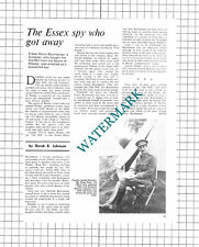 Cpt Gerald Benham 8th Essex Ernest Henry Bourneman Samuel Weeley - 1973 Article picture