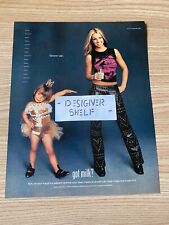 Brittney Spears 2000 Got Milk? Promotional Magazine Print Advertisement picture