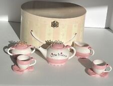 Mud Pie Miniature Tea Set Ballerina little princess China set vtg picture