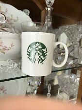 Starbucks 2014 Coffee Mug Classic White -Green Siren Mermaid 14 oz NEW picture