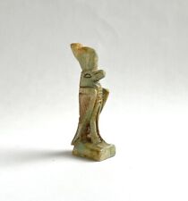 Handmade Faience Ushabti Ancient Egyptian Horus Statue Figure Sculpture picture