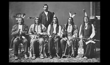 Chief Red Cloud, American Horse PHOTO Native Americans Dakota Delegation 1880 picture