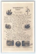 c1910's William Wordsworth Creed Multiview Poem England RPPC Photo Postcard picture