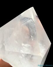 NEW FIND__VERY RARE__LARGE Arkansas Quartz Crystal WHITE GHOST PHANTOM Point picture