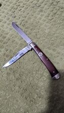queen pocket knife usa Rawhide series #4215 picture