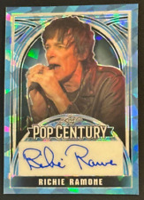 2024 Leaf Pop Century Richie Ramone Blue Auto #4/5 - Ramones Drummer picture