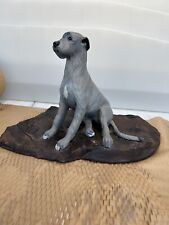 Irish WolfHound Dog Sculpture Sandi Rolfe 1992 Statue # 28/250 Figure Figurine picture