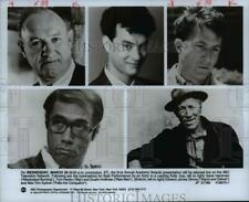 1989 Press Photo Nominees for Academy Awards for Best Actors - cvb17190 picture