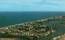 Postcard FL Fort Lauderdale Inland Waterway New Beach & Hotel Section PC J8912 picture