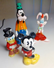 Vintage Disney Figure Porcelain 1980s 1990s lot Mickey Mouse Roger Rabbit Goofy picture