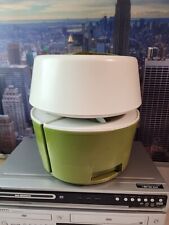 VTG Rubbermaid Lazy Susan Canister Set Carousel Avocado Green Retro Turntable picture